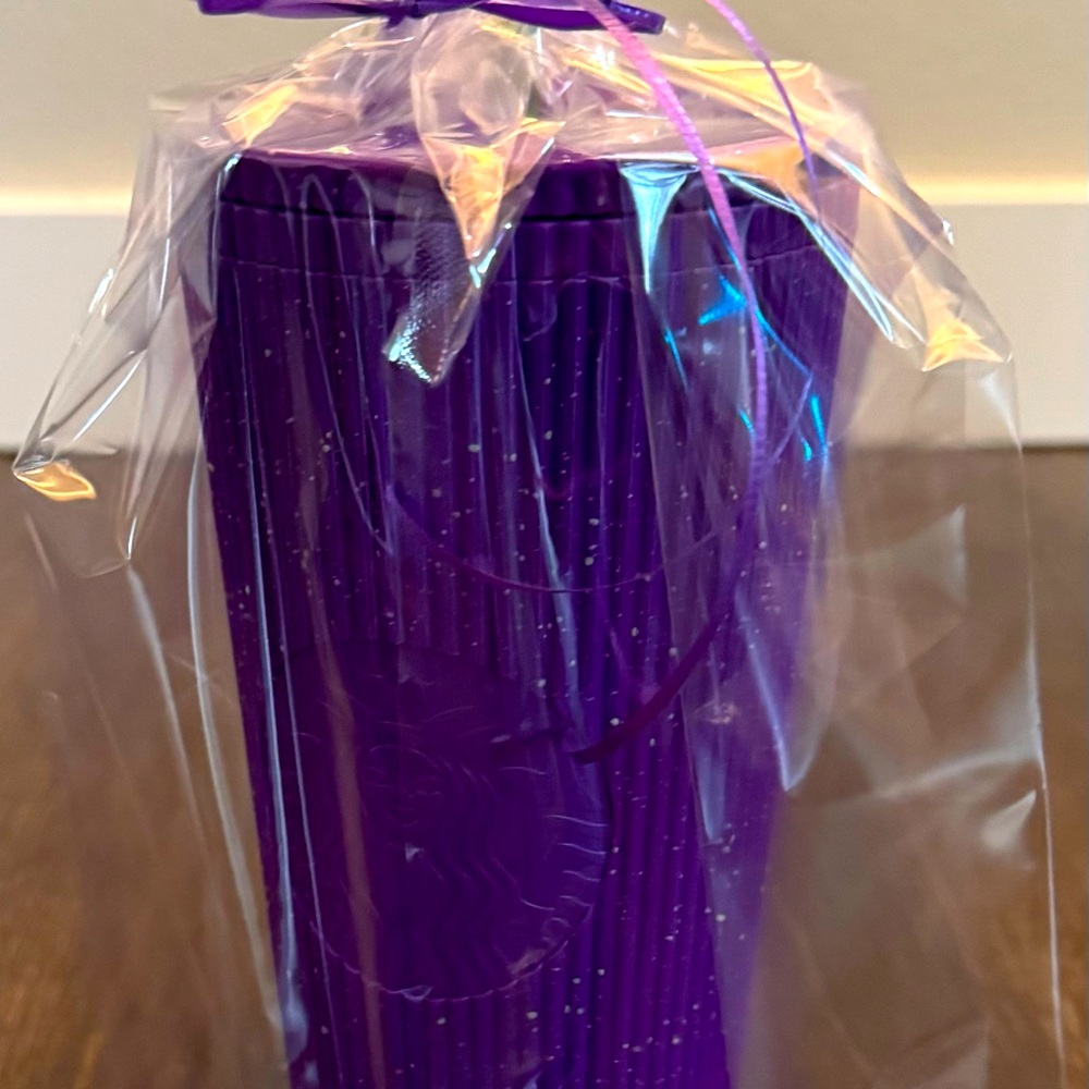 Starbucks Purple Potion Glow In The Dark Tumbler